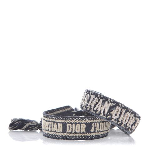 christian dior stoffarmband.